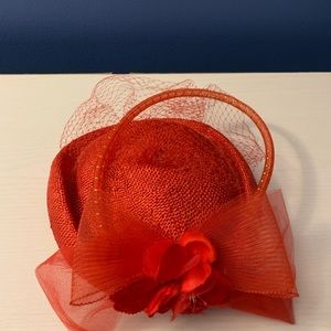 Red fancy hat!
